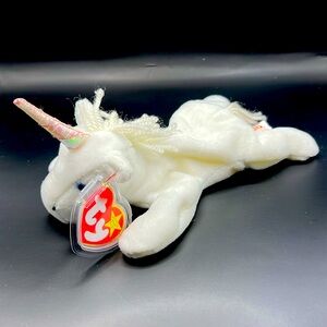 Mystic Unicorn TY Beanie Baby White